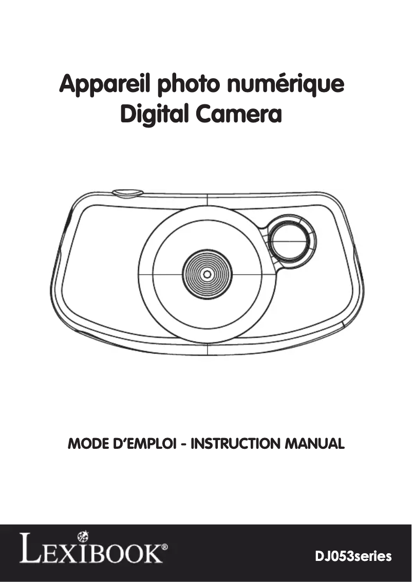 Image de la première page du manuel de l'appareil DJ053TS