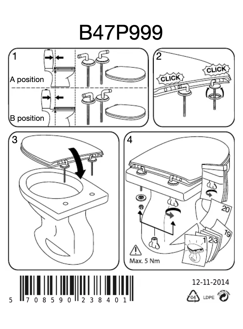 Image de la première page du manuel de l'appareil Dania