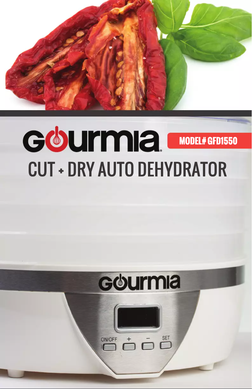 Page n°1 - Manuel utilisateur Gourmia GFD1550