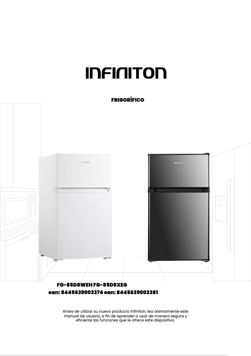 Page n°1 - Manuel utilisateur Infiniton FG-85D8XEG