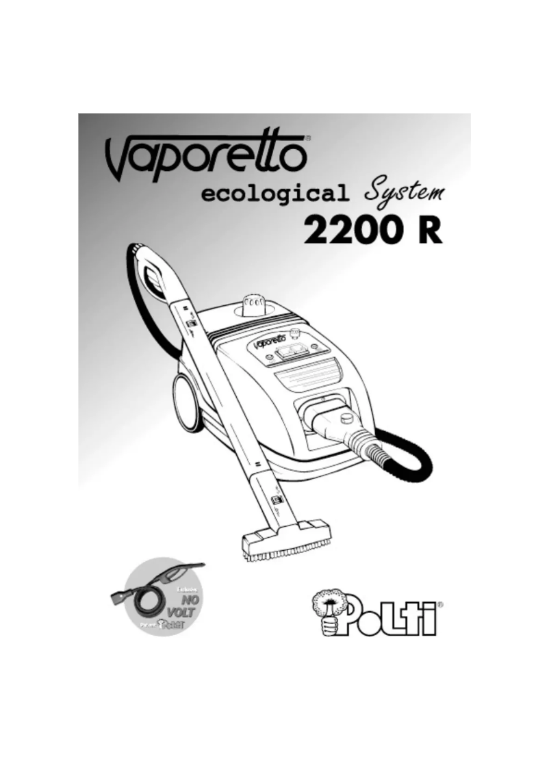 Página 1 del manual Manual de usuario Polti Vaporetto 2200R