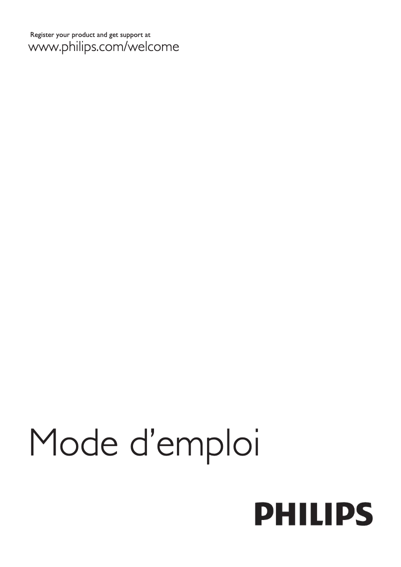 Image de la première page du manuel de l'appareil 37PFL6777K