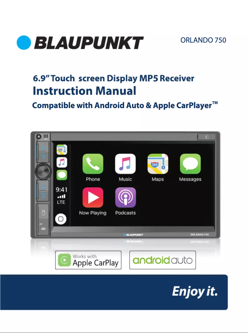 Image de la première page du manuel de l'appareil Orlando 750