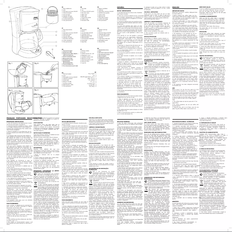 Page 1 de la notice Mode d'emploi Ufesa CG7232