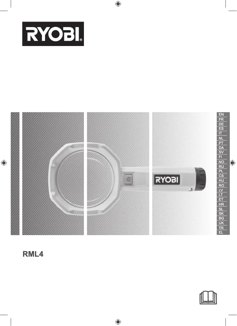 Page n°1 - Manuel utilisateur RYOBI RML4