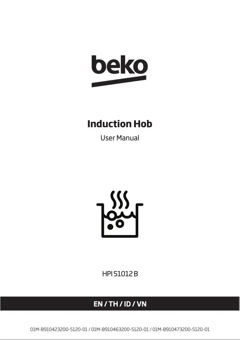 Page n°1 - Manuel utilisateur Beko HPI 51012 B