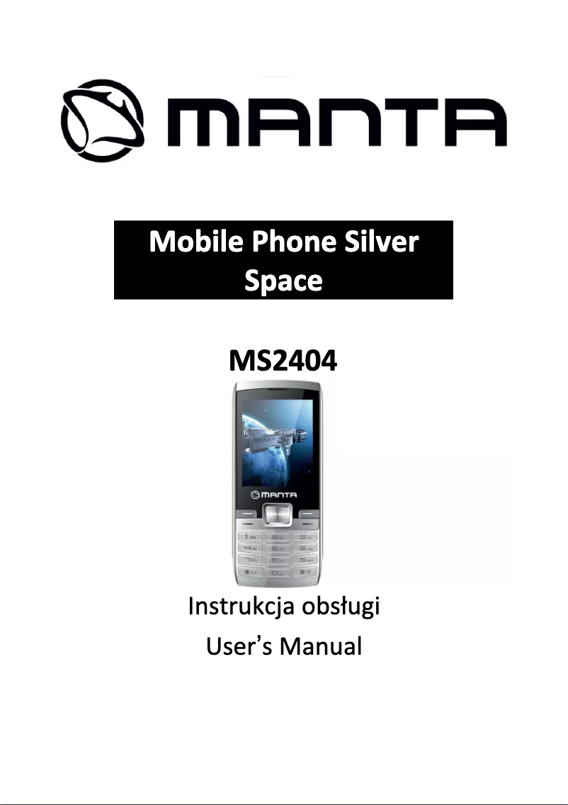 Image de la première page du manuel de l'appareil MS2404