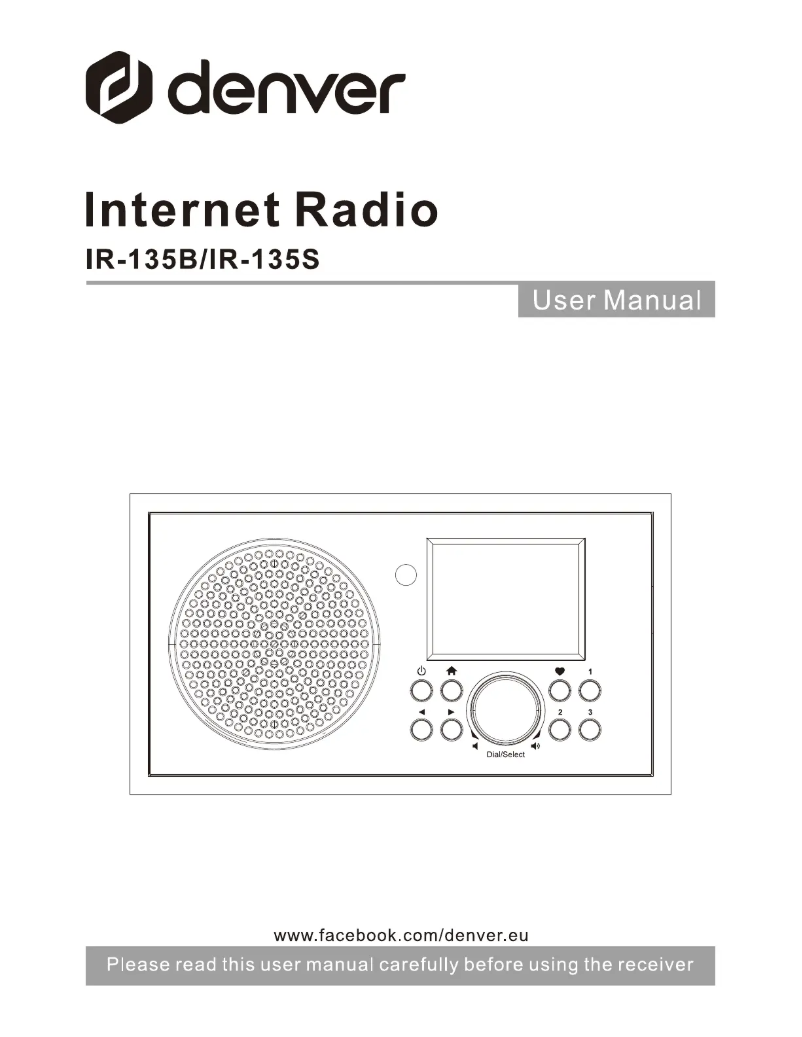 Image de la première page du manuel de l'appareil IR-135S