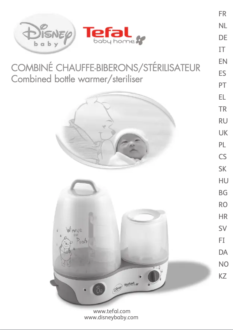 Page 1 de la notice Manuel utilisateur Tefal Disney TD4200