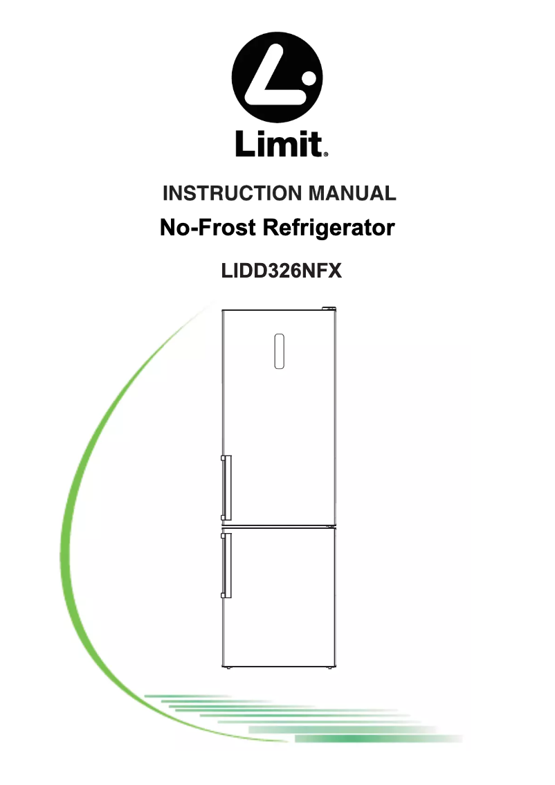 Page 1 de la notice Manuel utilisateur Limit LIDD326NFX