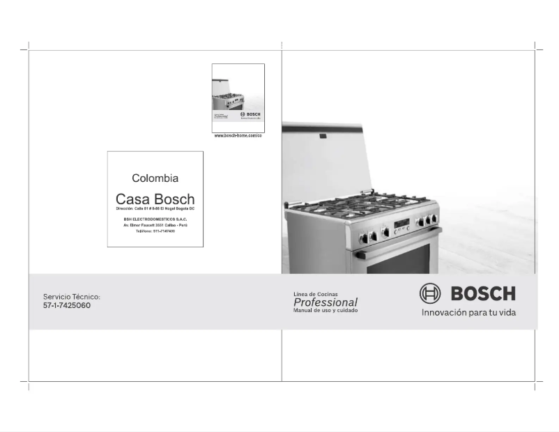 Page 1 de la notice Manuel utilisateur Bosch HSG14I31SH