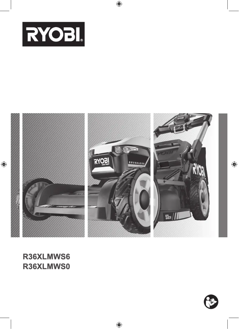 Page 1 de la notice Manuel utilisateur RYOBI R36XLMWS6