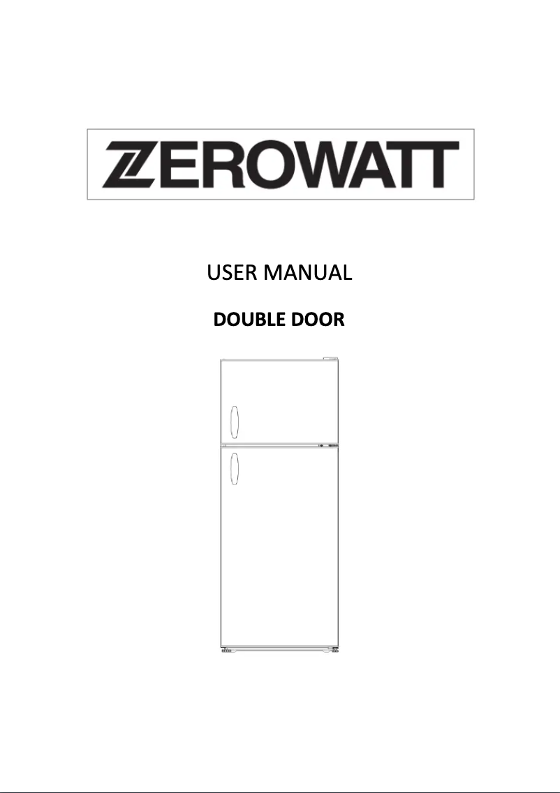 Page 1 de la notice Manuel utilisateur Zerowatt ZMDS 5122S