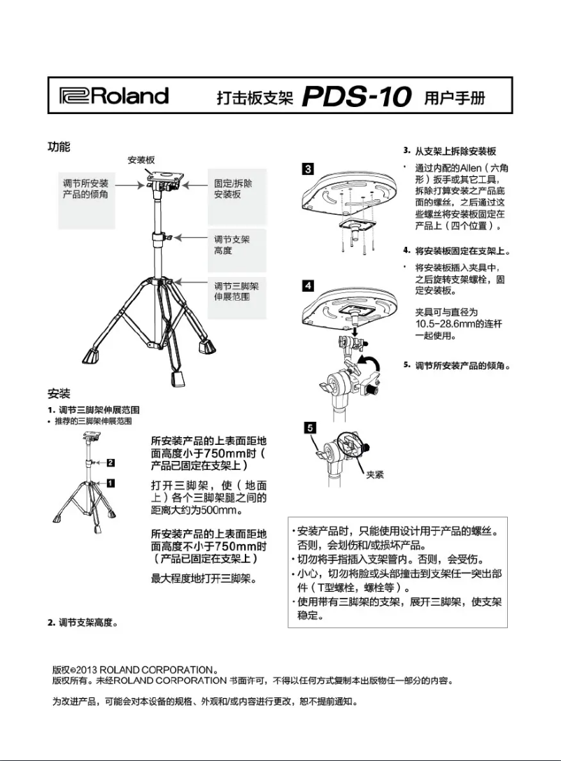 Image de la première page du manuel de l'appareil PDS-10