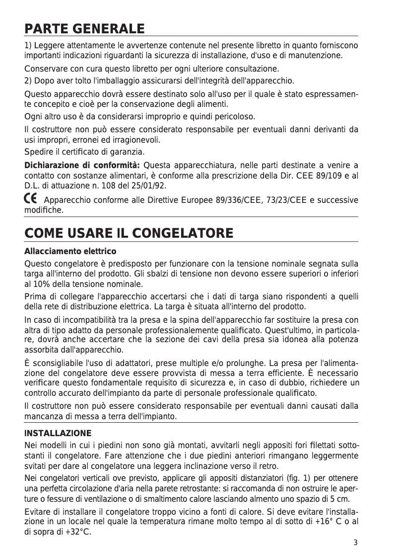 Image de la première page du manuel de l'appareil CTV 110