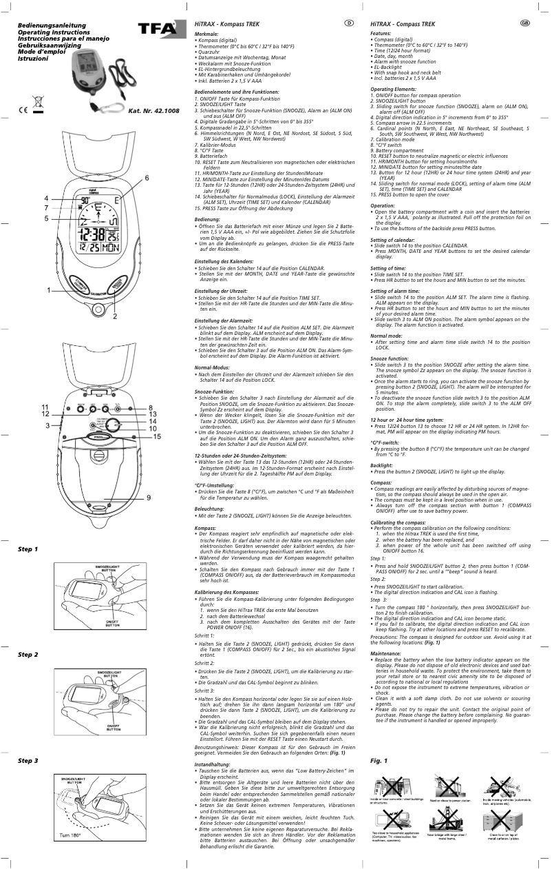 Imagen de la primera página del manual del dispositivo 42.1008
