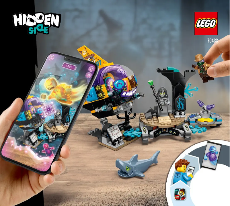 Page 1 de la notice Manuel utilisateur Lego Hidden Side 70433