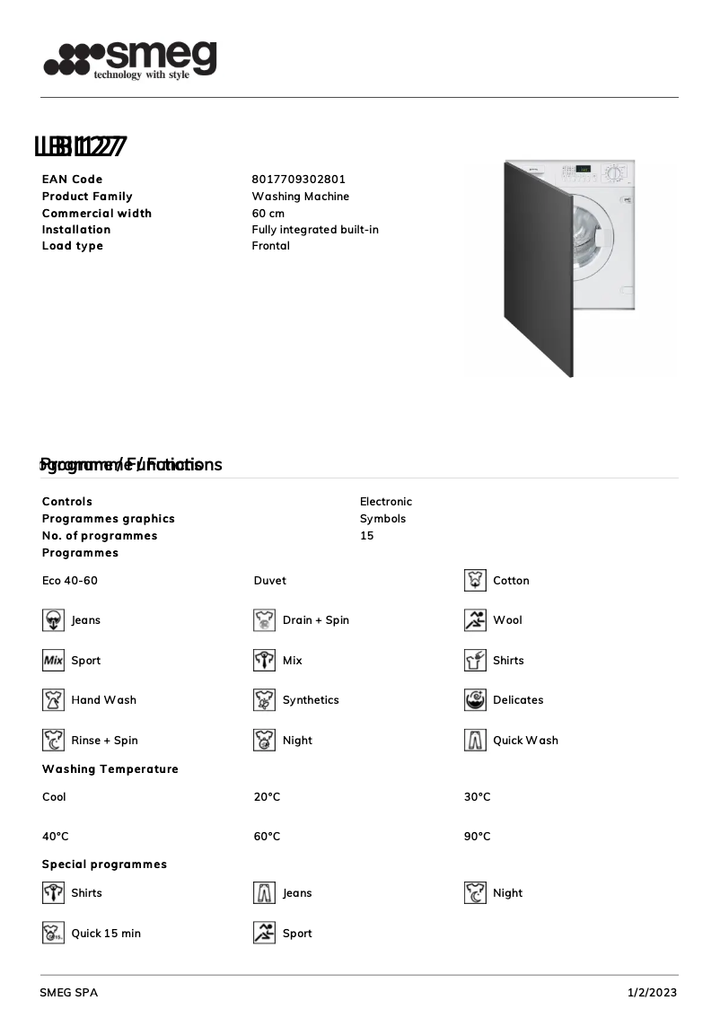 Image de la première page du manuel de l'appareil LBI127
