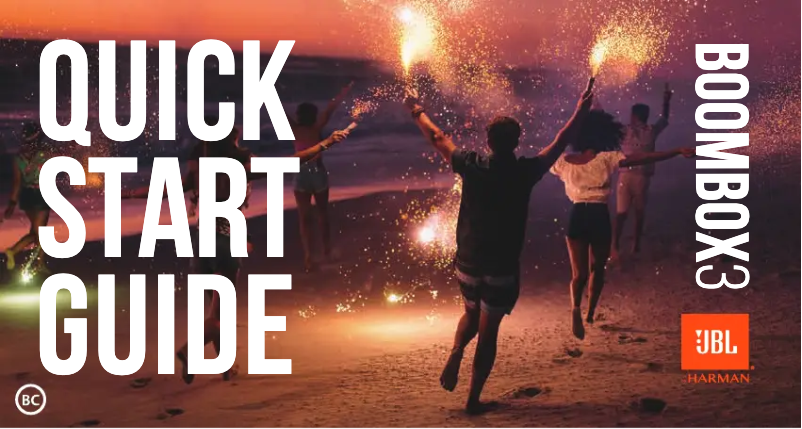 Page n°1 - Guide de démarrage rapide JBL Boombox 3