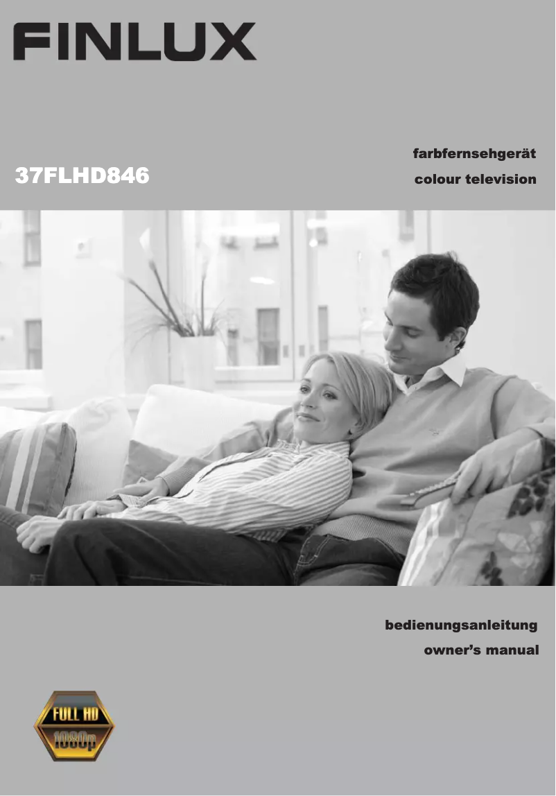 Page 1 de la notice Manuel utilisateur Finlux 37FLHD846