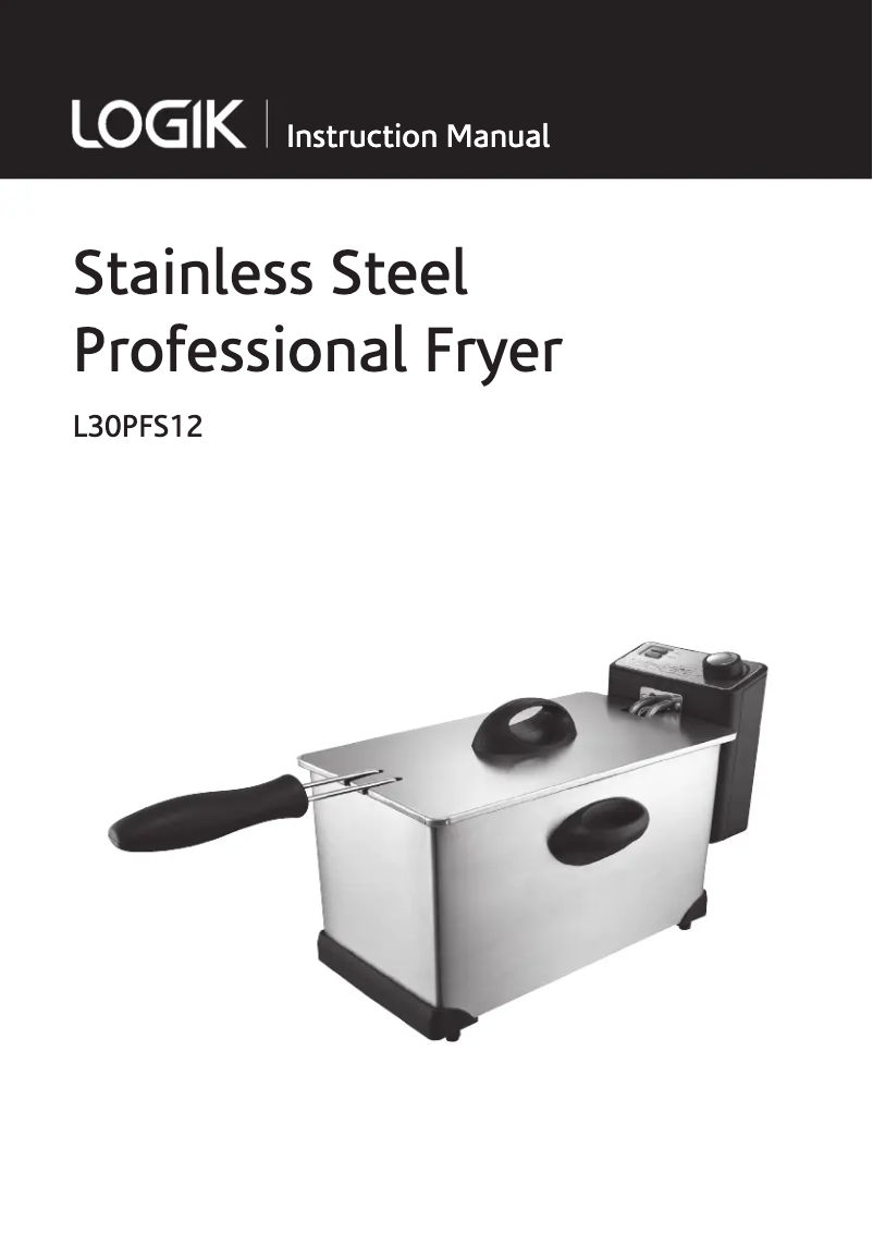 Página 1 del manual Manual de usuario Logik L30PFS12
