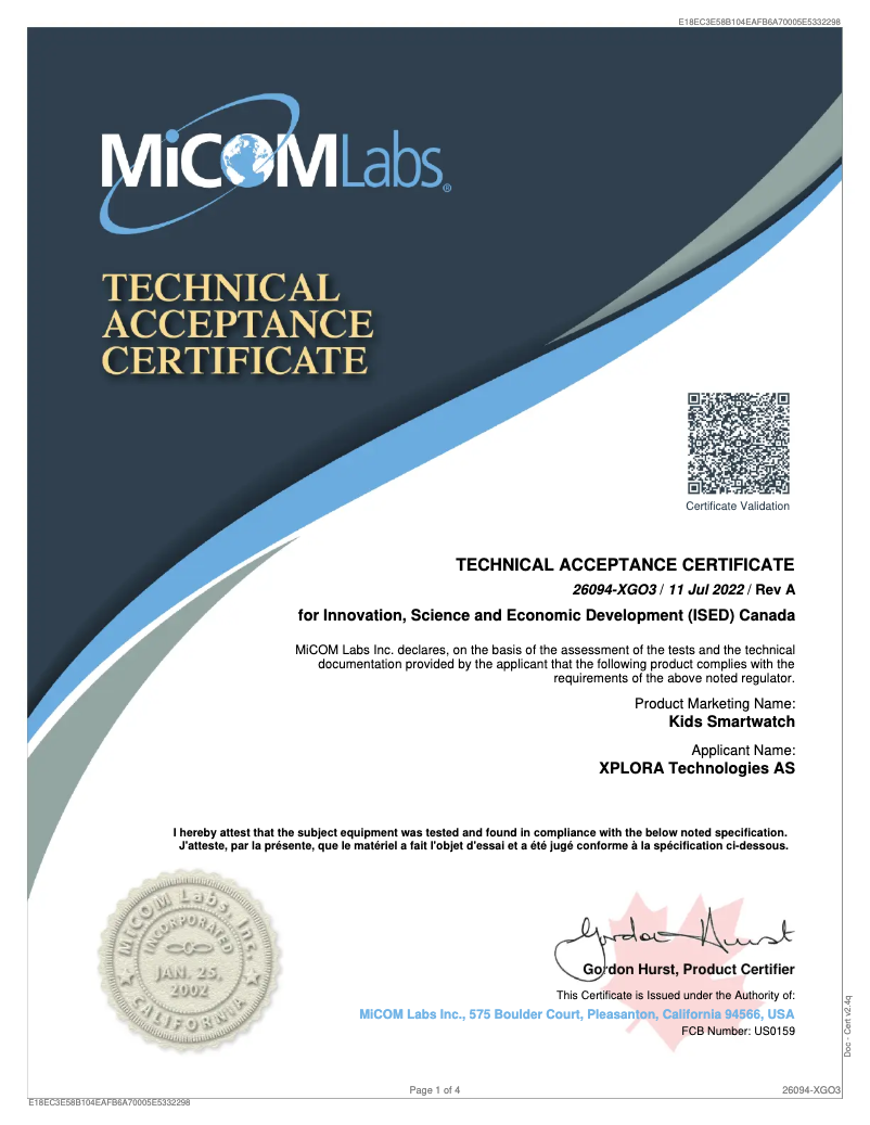 Image de la première page du manuel de l'appareil XGO3