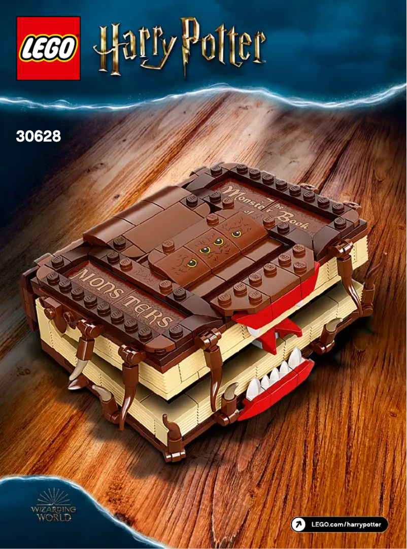 Page 1 de la notice Manuel utilisateur Lego Harry Potter 30628
