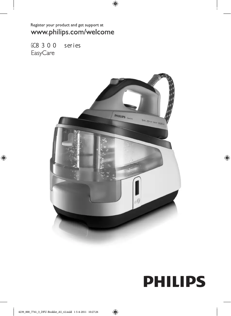 Image de la première page du manuel de l'appareil EasyCare GC8328