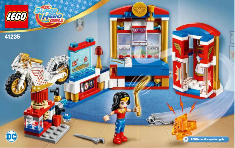 Page 1 de la notice Manuel utilisateur Lego Dc Super Hero Girls 41235