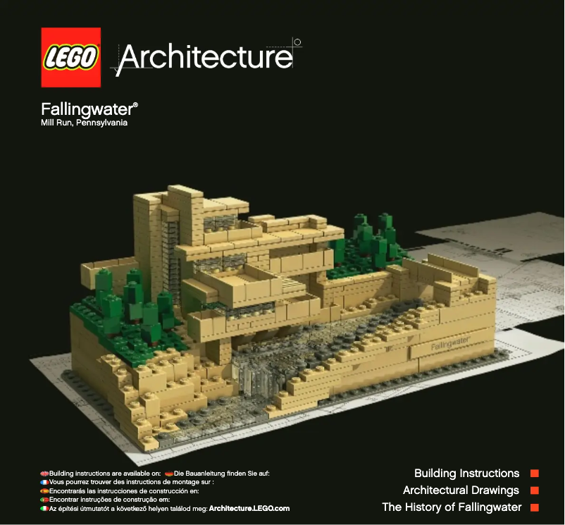 Image de la première page du manuel de l'appareil Fallingwater®