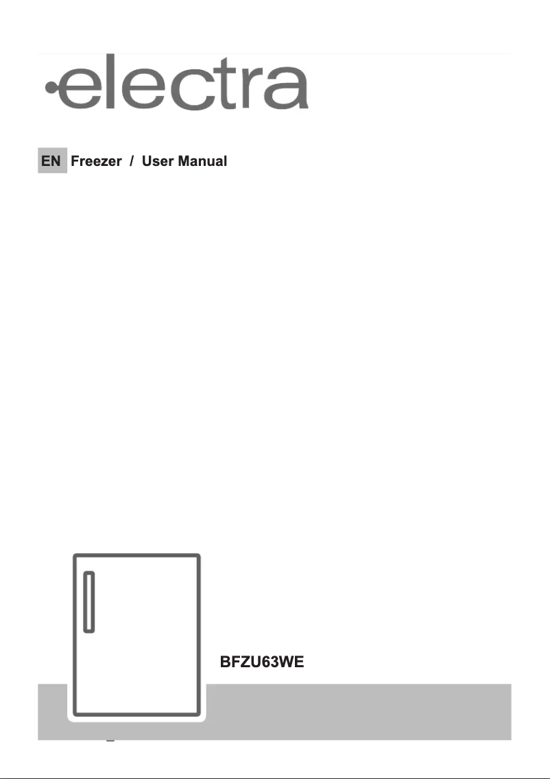 Page n°1 - Manuel utilisateur Electra EFUF48BE