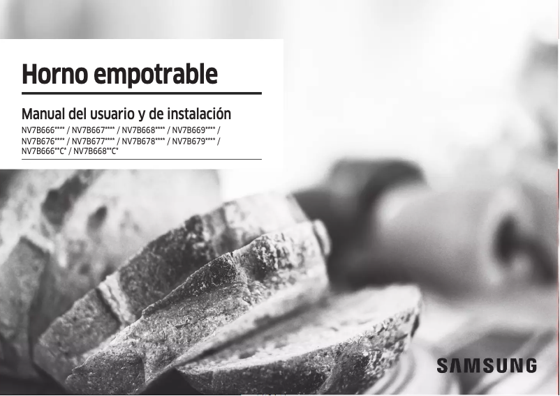 Page 1 de la notice Manuel utilisateur Samsung NV7B6775LDK