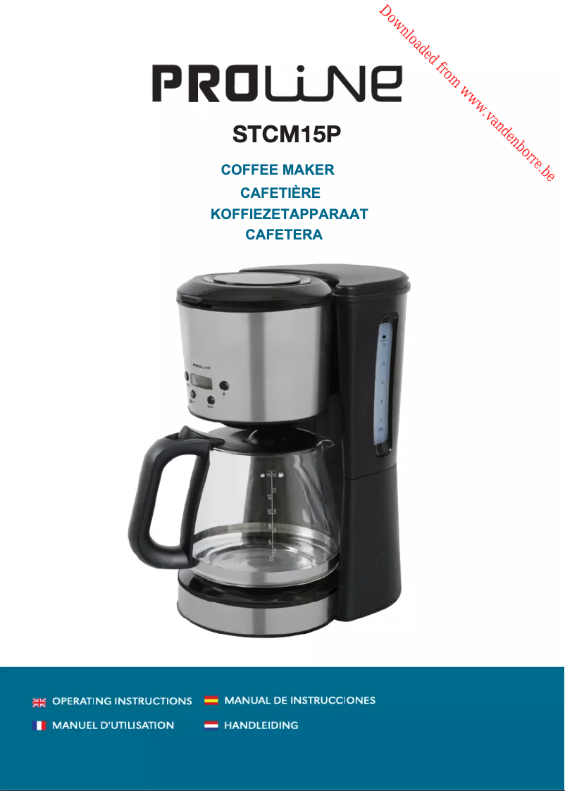 Page 1 de la notice Manuel utilisateur Proline STCM15P