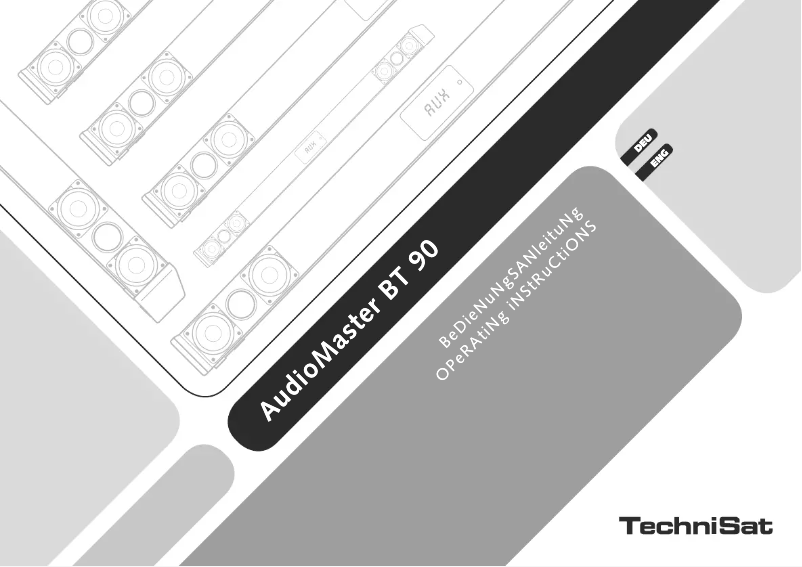 Page 1 de la notice Manuel utilisateur TechniSat AudioMaster BT90