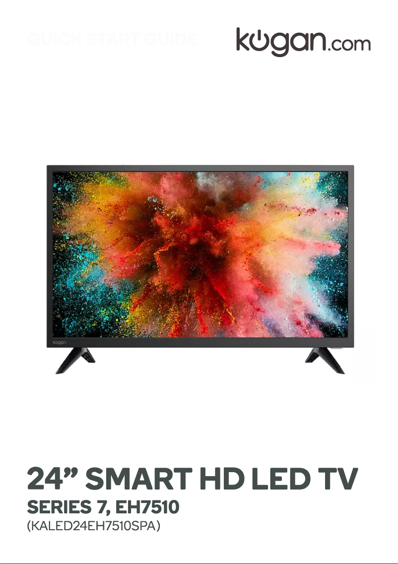 Image de la première page du manuel de l'appareil Series 7 EH7510