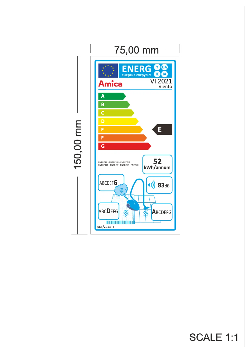 First page image of the manual for Viento VI 2021