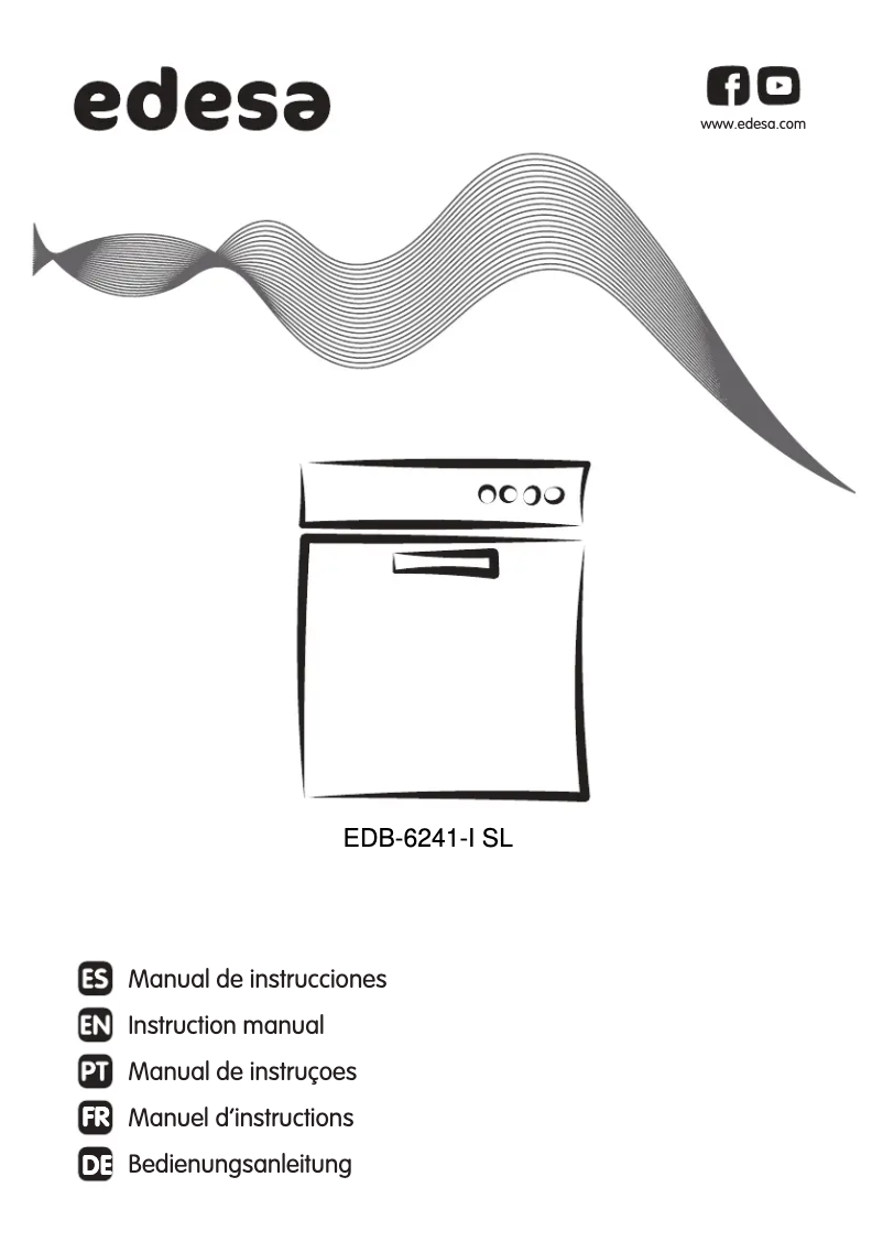 Page n°1 - Manuel utilisateur Edesa EDB-6241-I SL