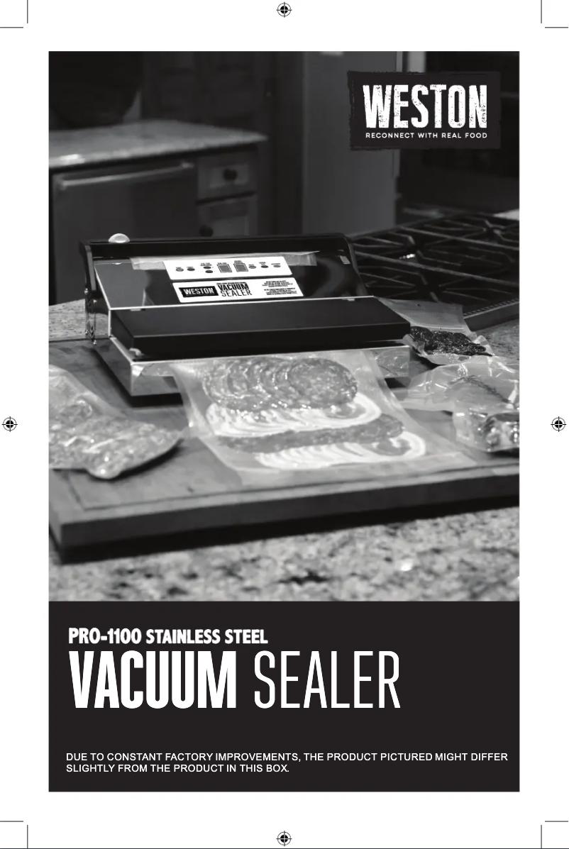 Página 1 del manual Manual de usuario Weston PRO-1100