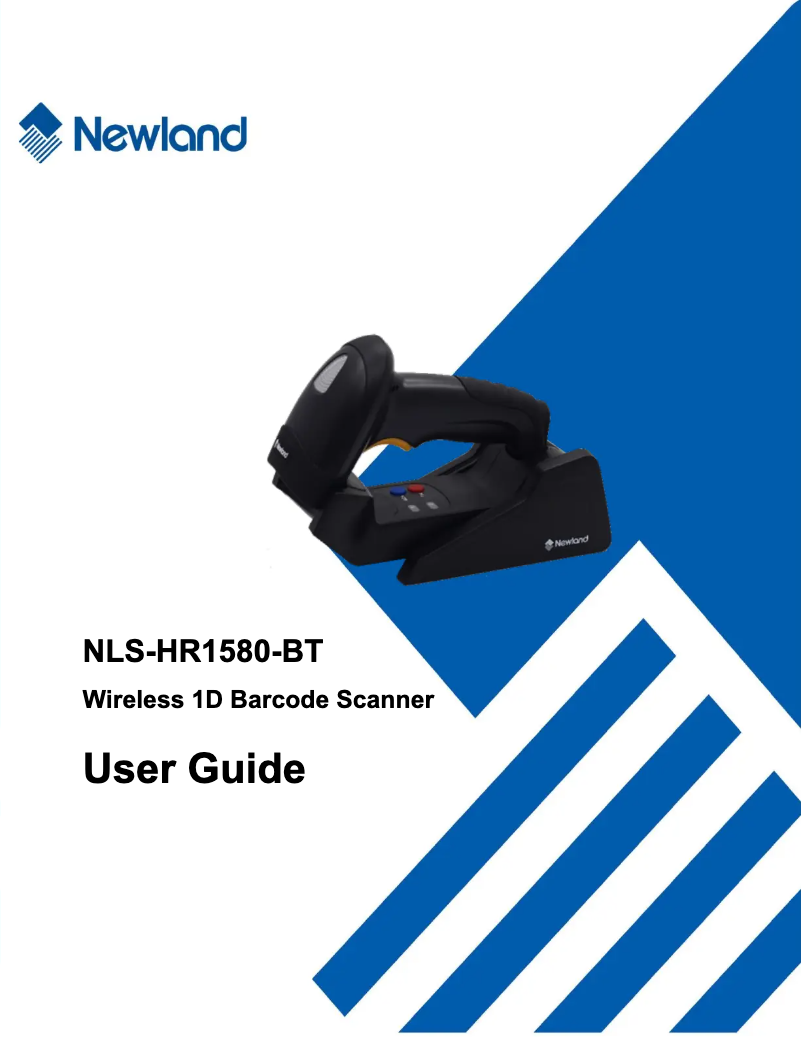 Página 1 del manual Manual de usuario Newland NLS-HR1580-BT