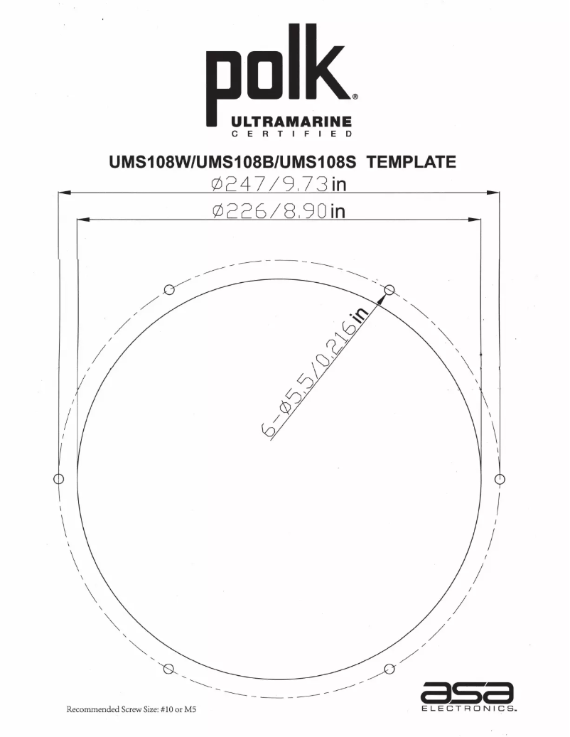 Image de la première page du manuel de l'appareil Ultramarine UMS108SR