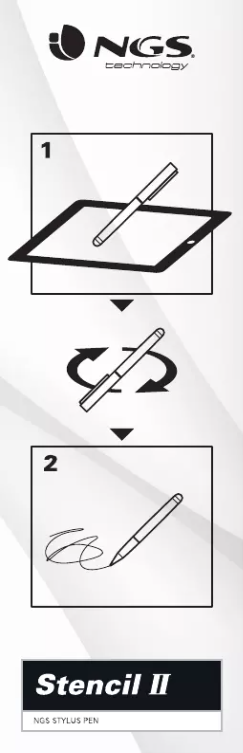 Page 1 de la notice Manuel utilisateur NGS Liner