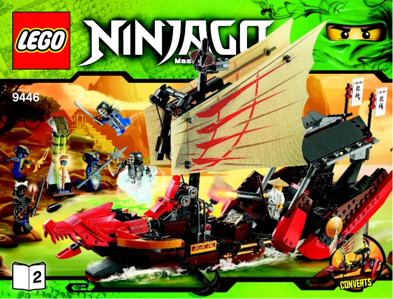 Page n°1 - Manuel utilisateur Lego Ninjago 9446