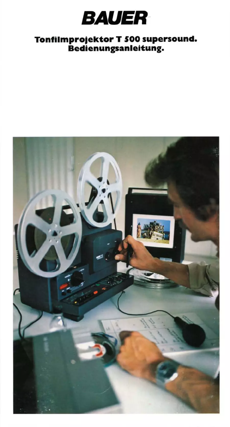 Page n°1 - Manuel utilisateur Bauer T500 Supersound