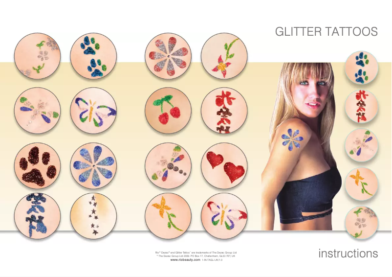 First page image of the manual for TAGL