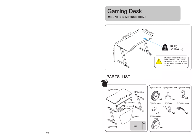 Page 1 de la notice Manuel utilisateur Techly ICA-TB ESG03
