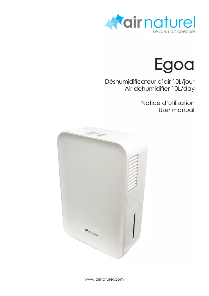 Image de la première page du manuel de l'appareil Egoa