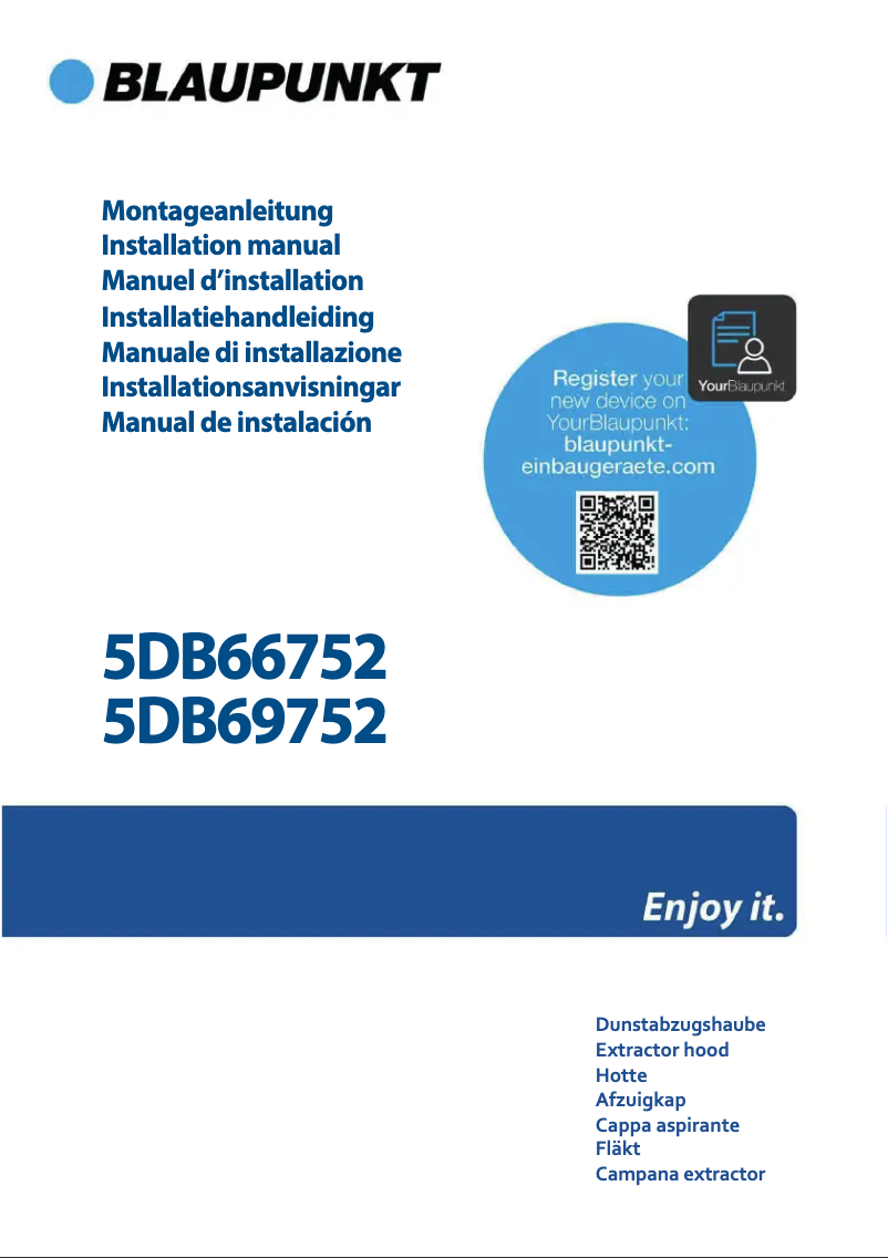 Image de la première page du manuel de l'appareil 5DB69752