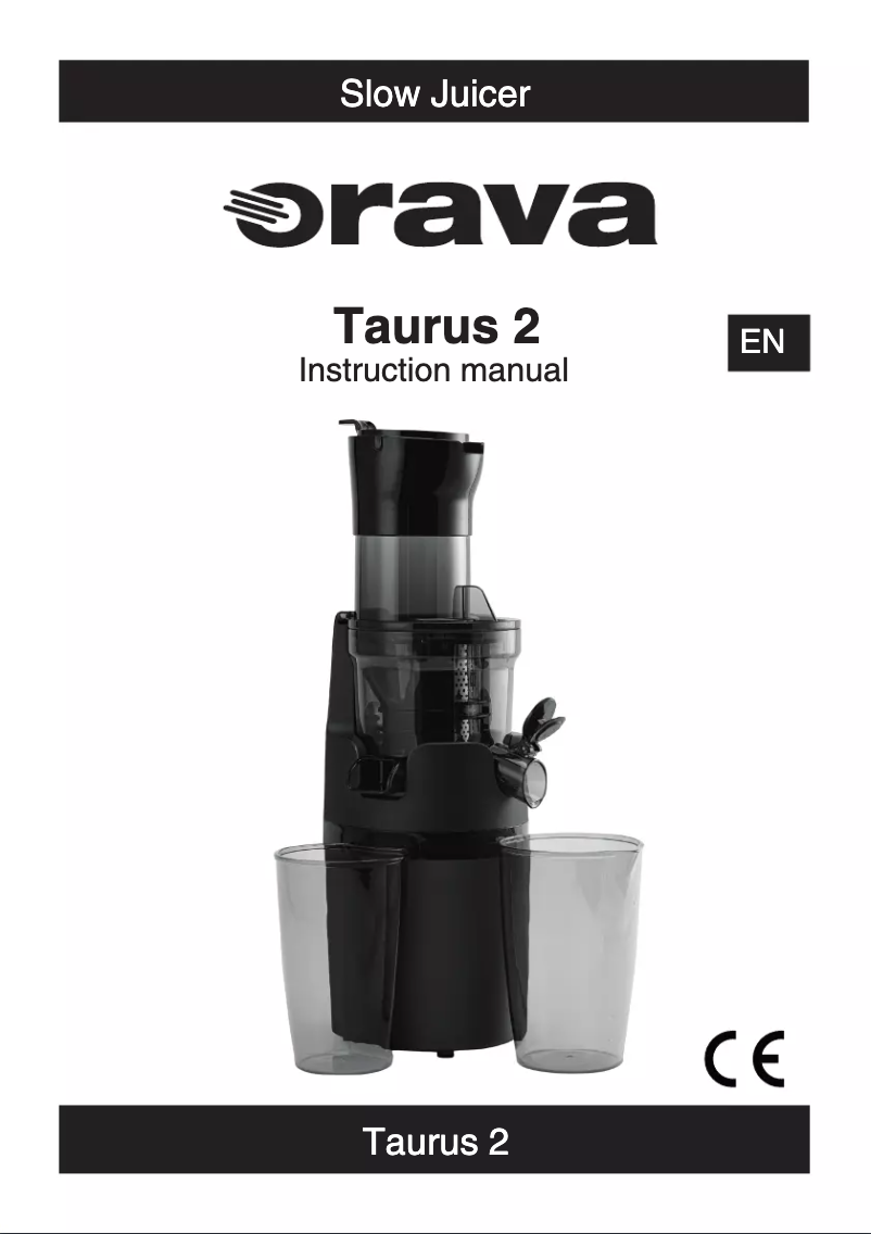 Image de la première page du manuel de l'appareil Taurus 2