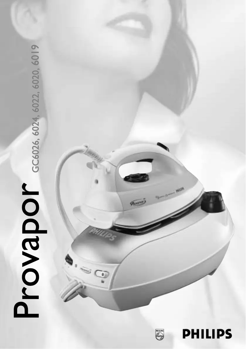 Page n°1 - Manuel utilisateur Philips Provapor GC6024