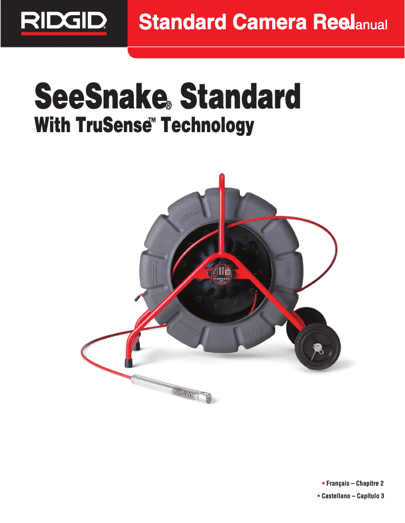 Page 1 de la notice Manuel utilisateur Ridgid SeeSnake Standard